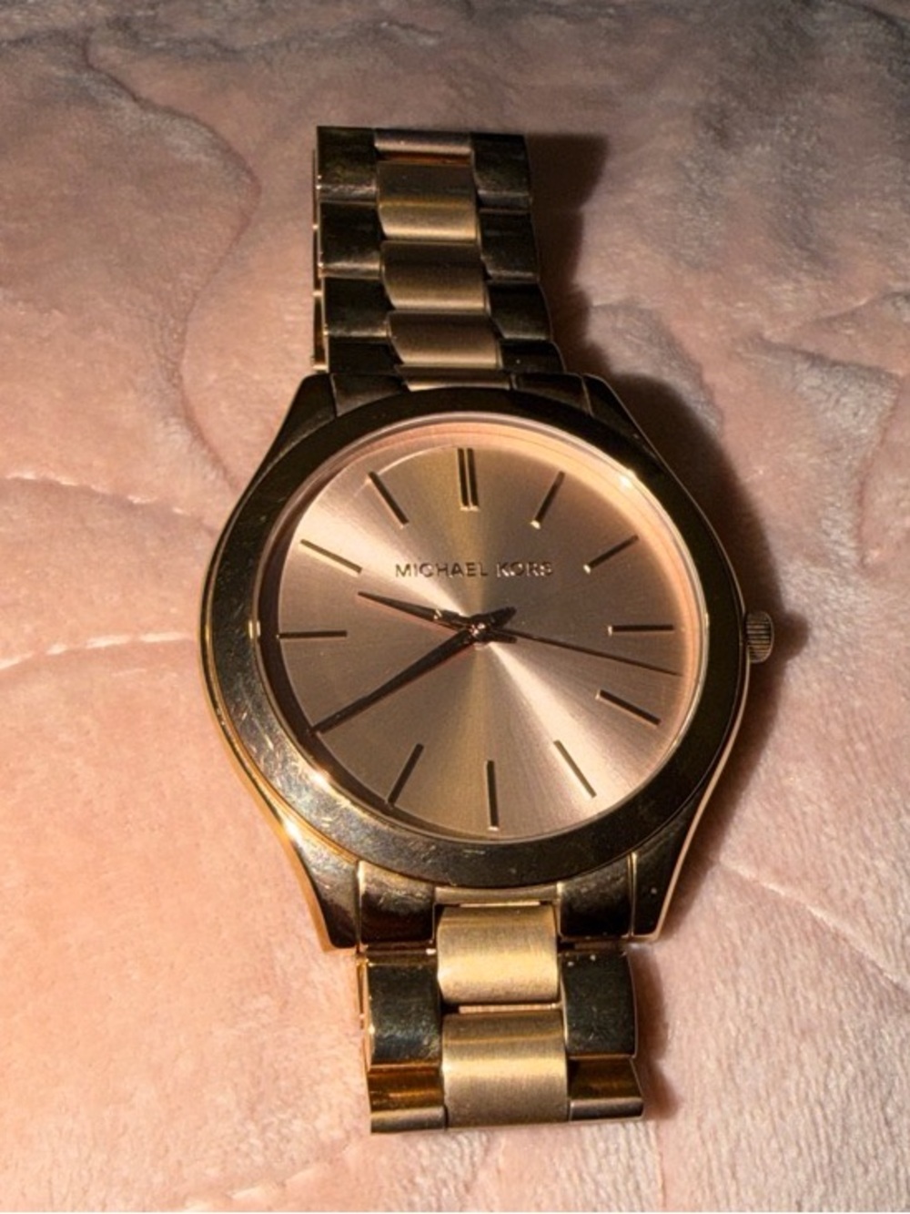 Michael Kors Rose Gold Stainless Steel Women's Watch
